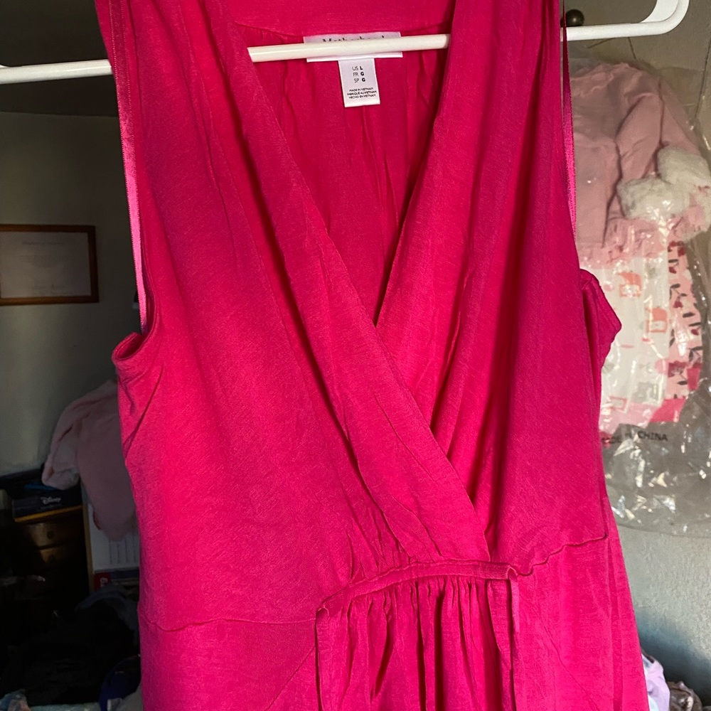 Maternity maxi dress